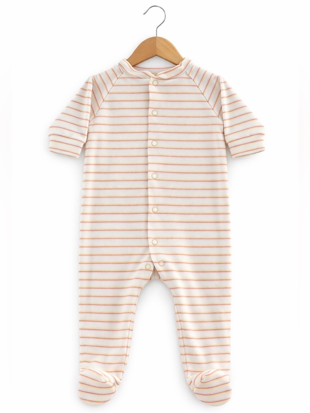 10/$15 Baby's Own Striped Footies Pajamas